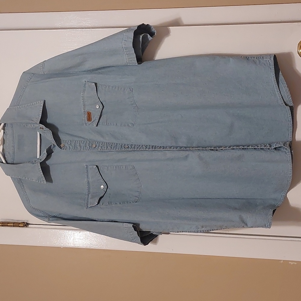 Carhartt Light Blue Short Sleeve Shirt